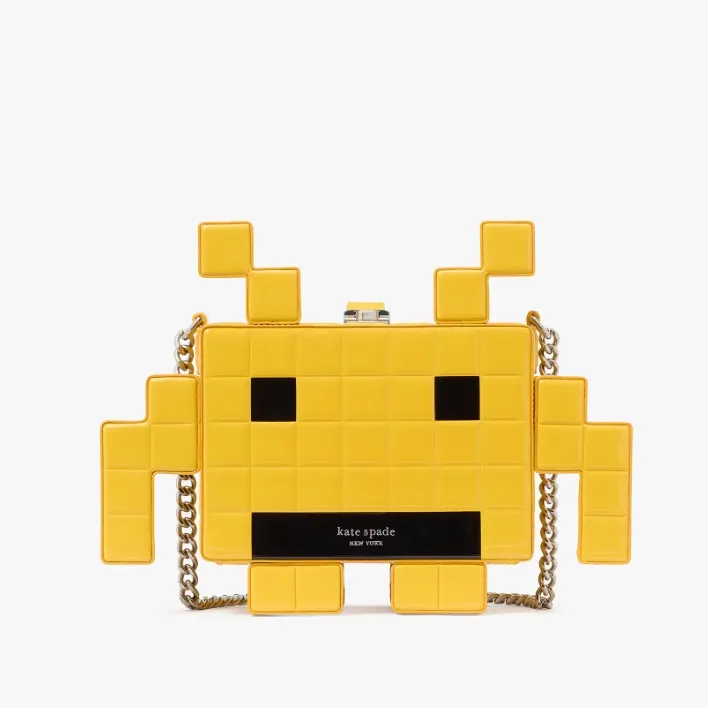 Kate Spade X Space Invaders 3D 外星人斜挎包