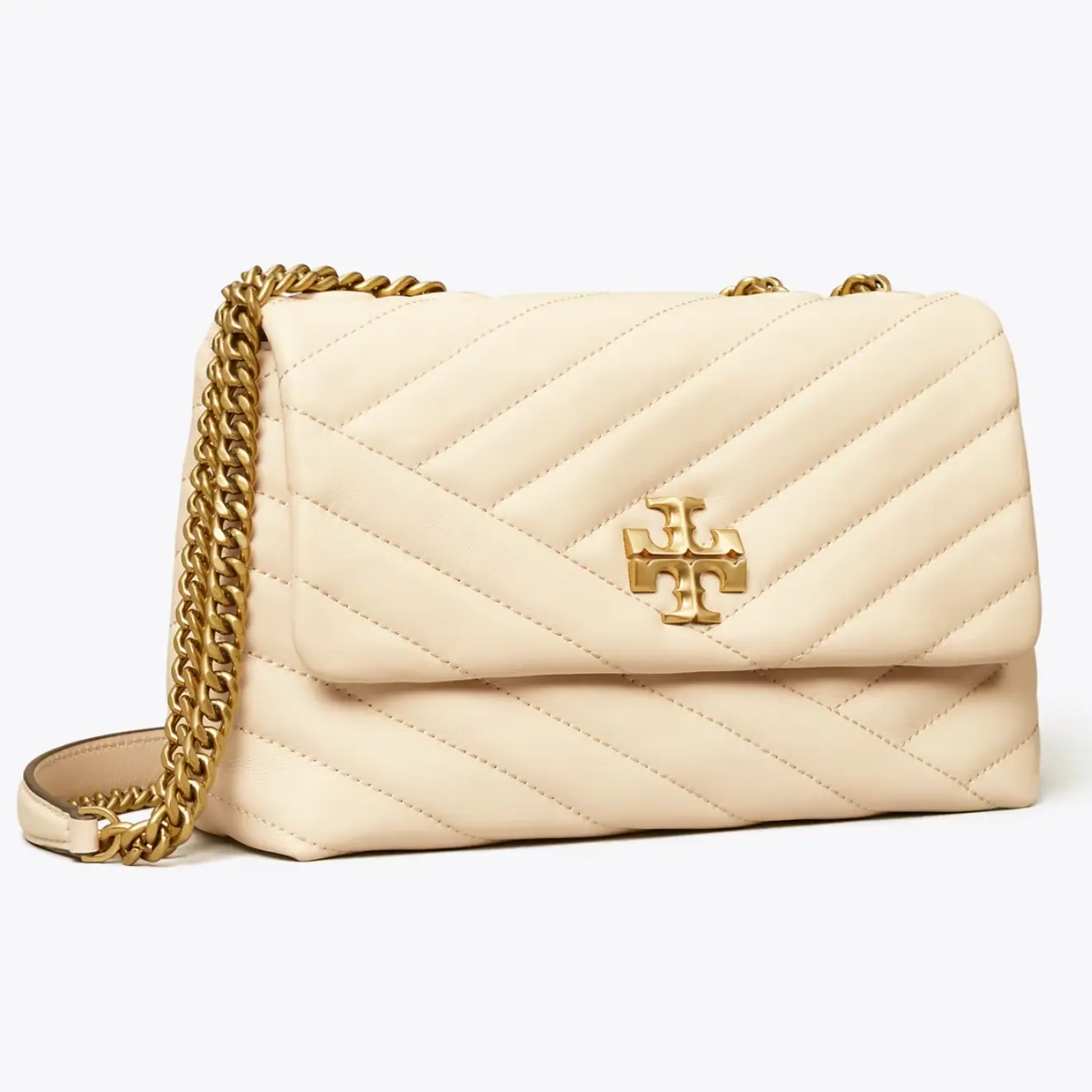 Tory burch 汤丽柏琦 Kira CHEVRON 小号链条单肩包