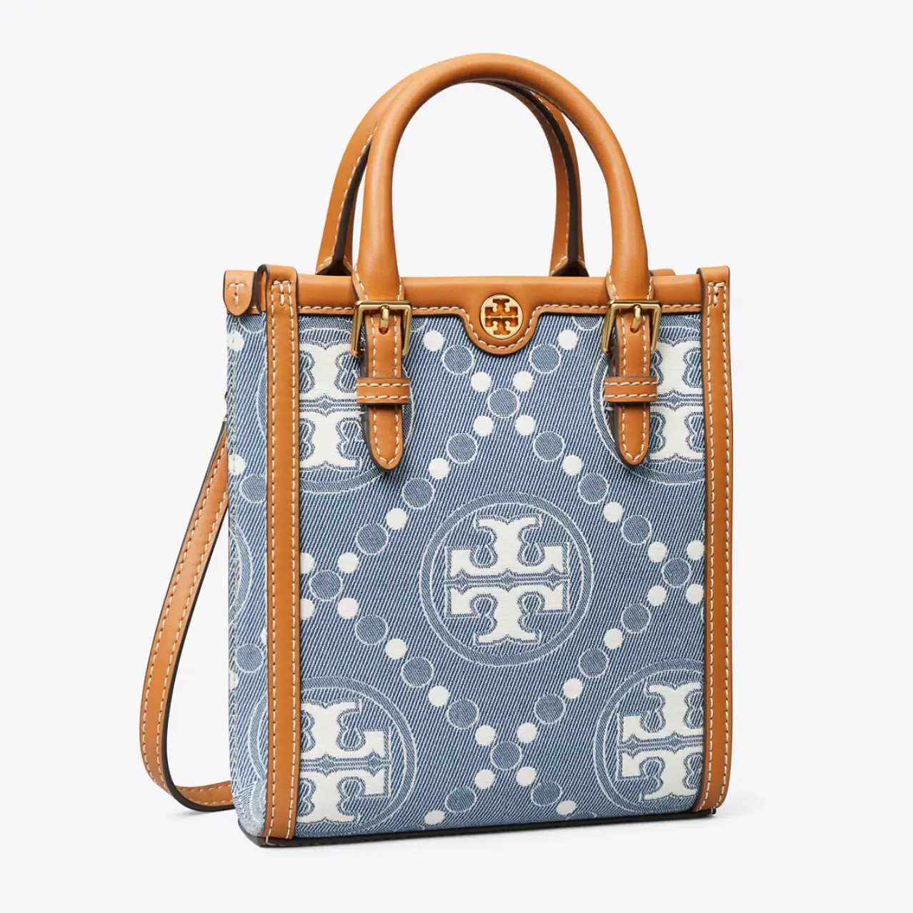 Tory burch 汤丽柏琦 mini T MONOGRAM 迷你琴谱包