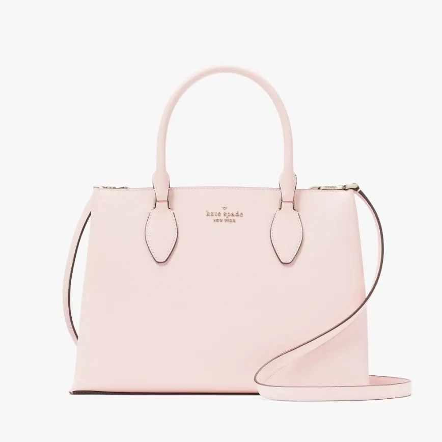 Kate Spade Rae 粉色中号手提包