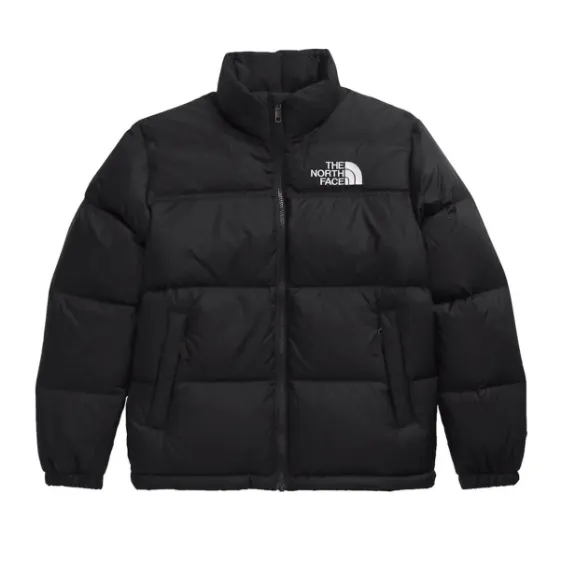 The North Face 北面儿童款 1996 Retro Nuptse 黑色羽绒服