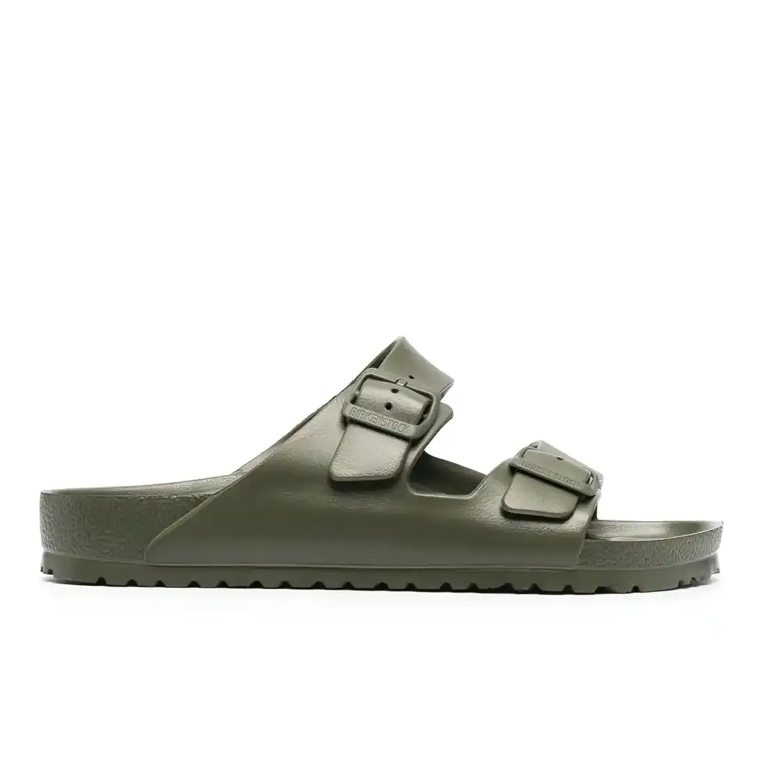 Birkenstock 勃肯 Arizona 绿色搭扣凉鞋