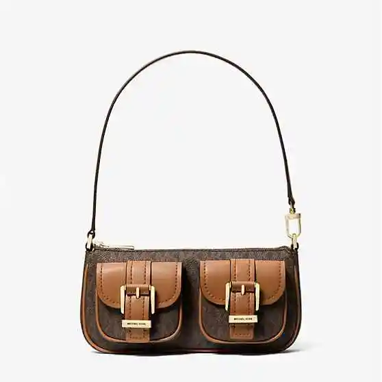 杨紫同款！Michael Kors Zoe 小号老花腋下包