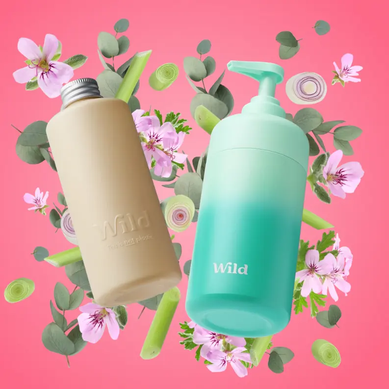 Wild Cosmetics 洗手液 壳+替换芯