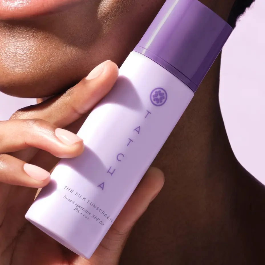 新款爆品！Tatcha 丝绸矿物防晒隔离霜 SPF 50