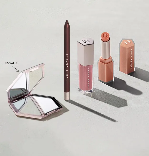 上新！Fenty Beauty GloRilla 唇彩组合（价值$72）