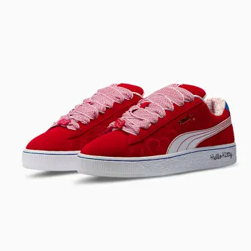 Puma X Hello Kitty and Friends Suede XL 红色运动鞋