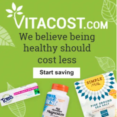 Vitacost：精选健康产品低至5折