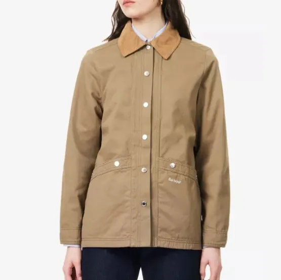 BARBOUR Sonnie Corduroy-Collar棉夹克