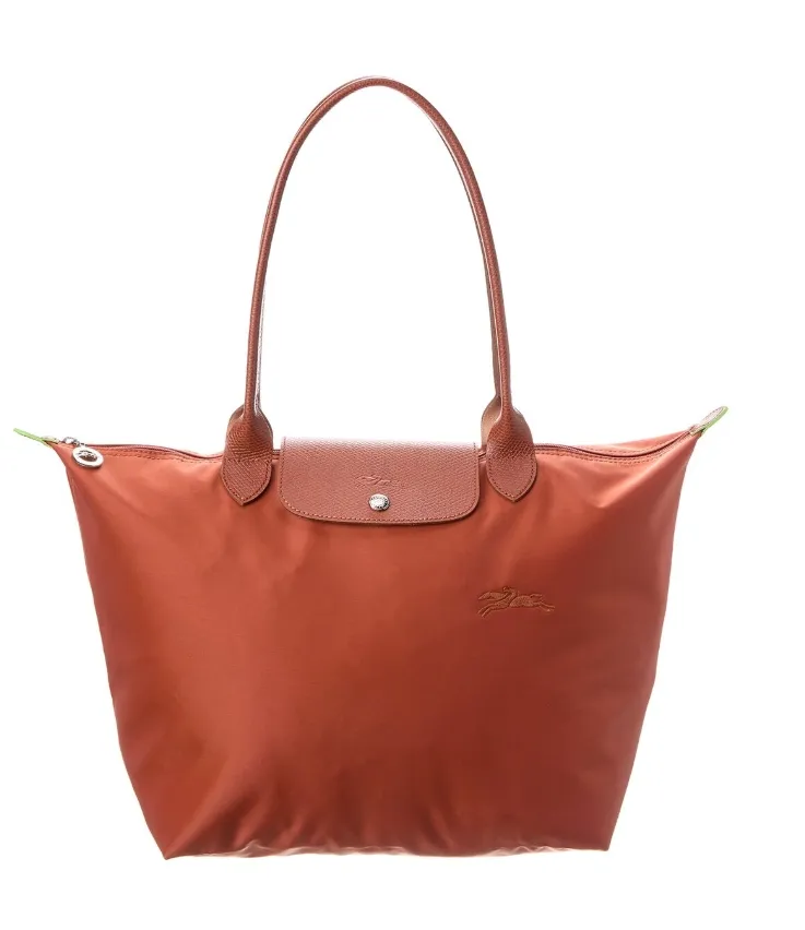 Longchamp Le Pliage 大号帆布长柄饺子包