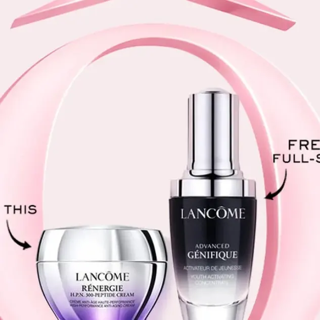 Lancome 兰蔻美网：买正装送正装 买菁纯眼霜送菁纯面霜