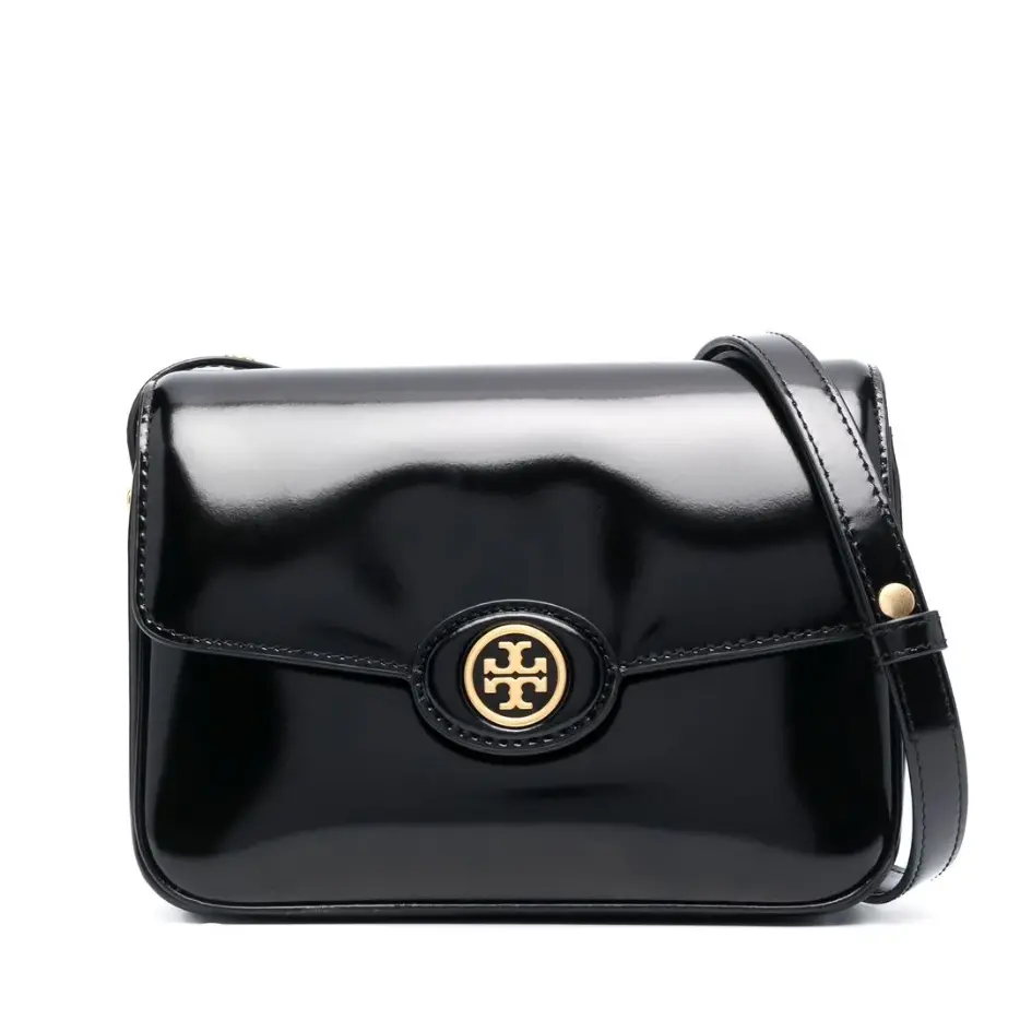 Tory Burch 黑色 Robinson 豆腐包