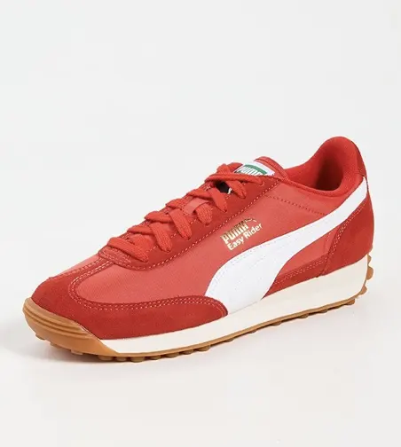 Puma 红色运动鞋