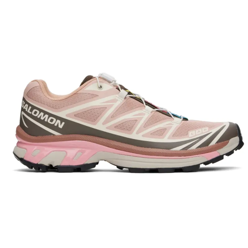 SALOMON 粉色 XT-6 运动鞋