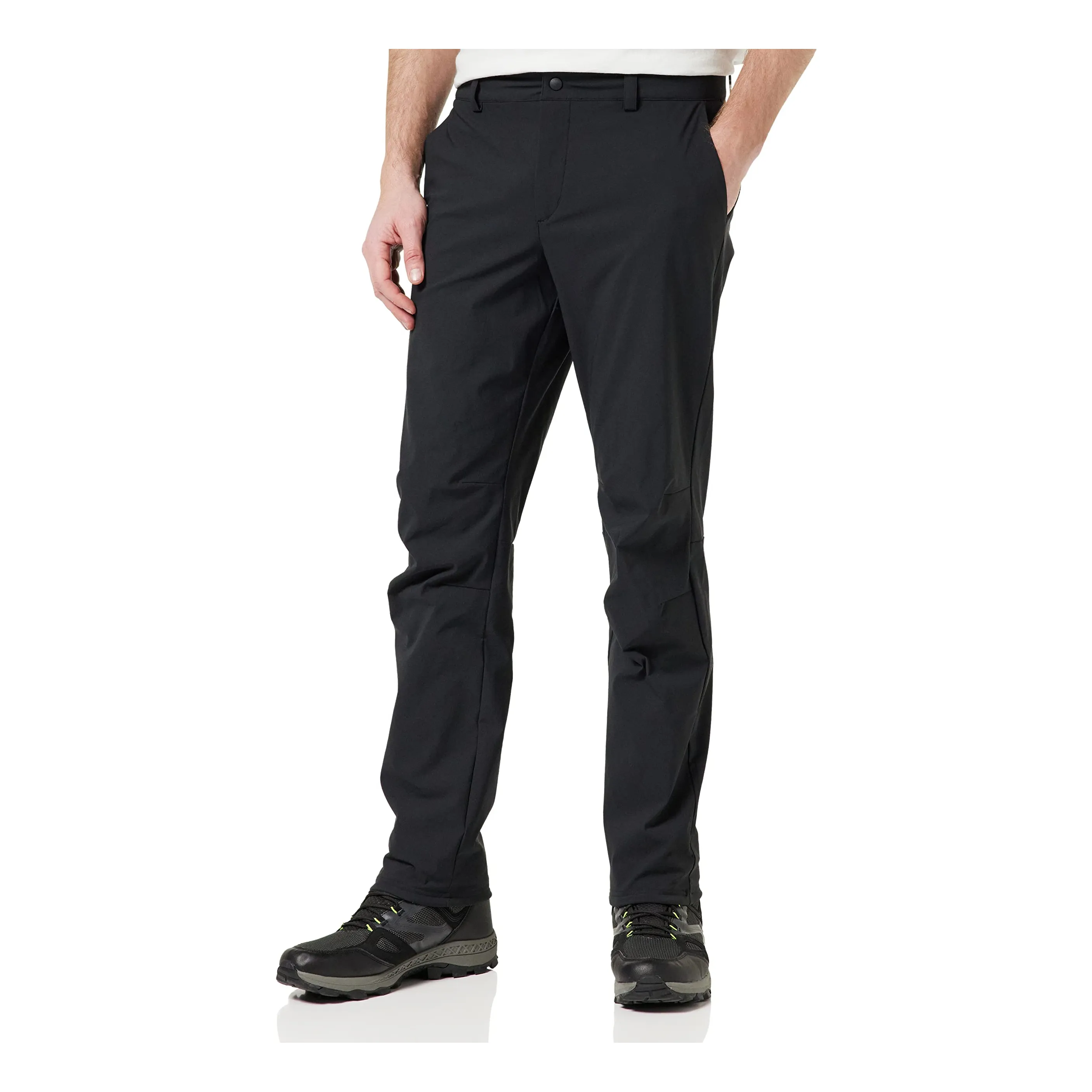 Marmot 男士 Scree Pant 软壳徒步裤 黑色,32