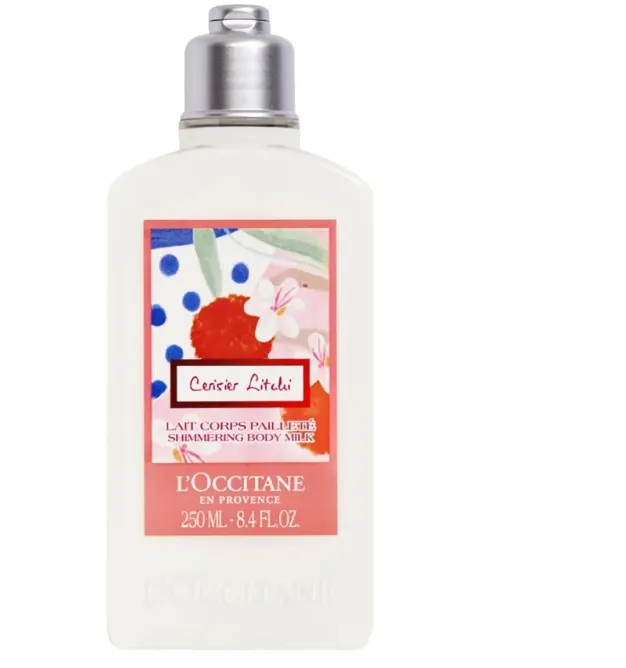 L'Occitane 樱桃荔枝闪光身体乳 250ml