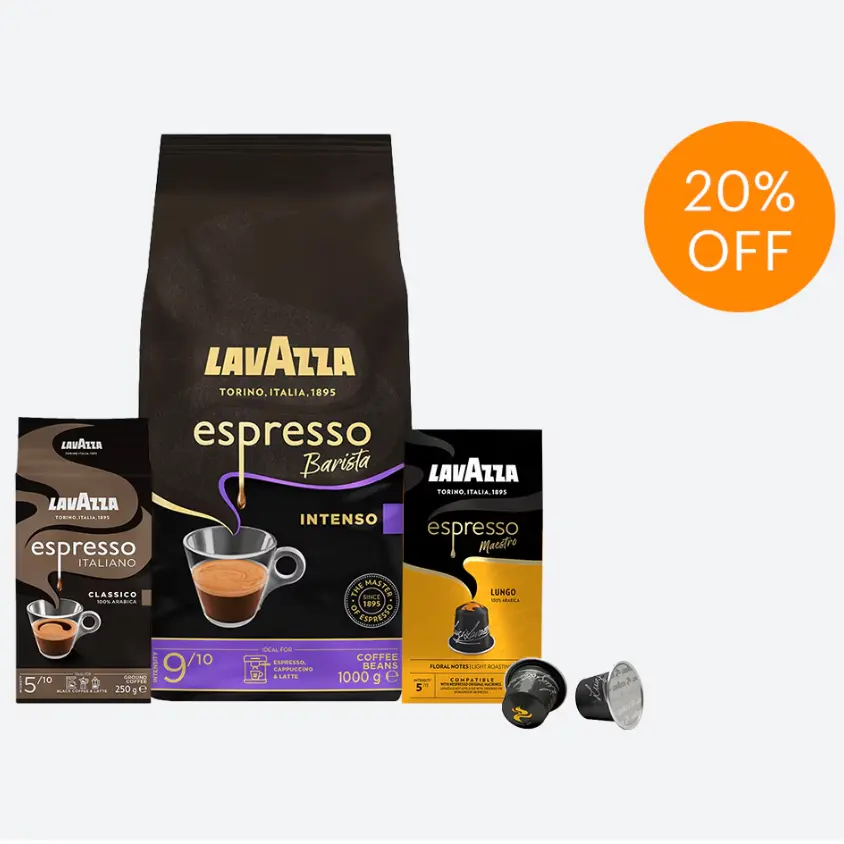 Lavazza UK：浓缩咖啡系列