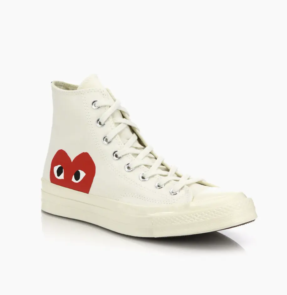 Comme des Garçons PLAY 帆布鞋