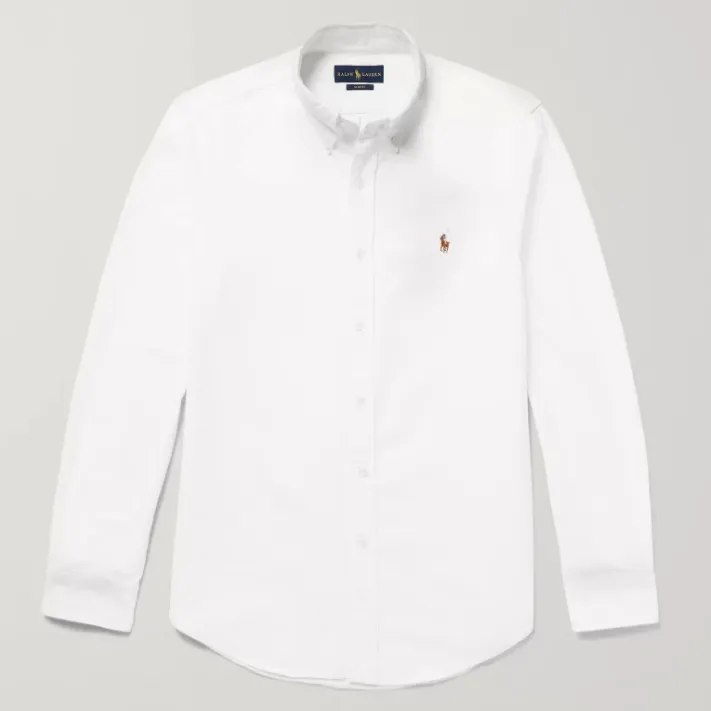 POLO RALPH LAUREN 拉夫劳伦白色牛津衬衫