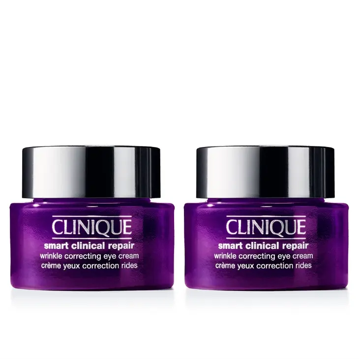 满赠好礼！Clinique 倩碧 紫光眼霜15ml*2