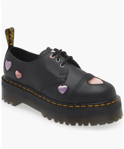 Dr. Martens  1461 Quad 爱心德比鞋