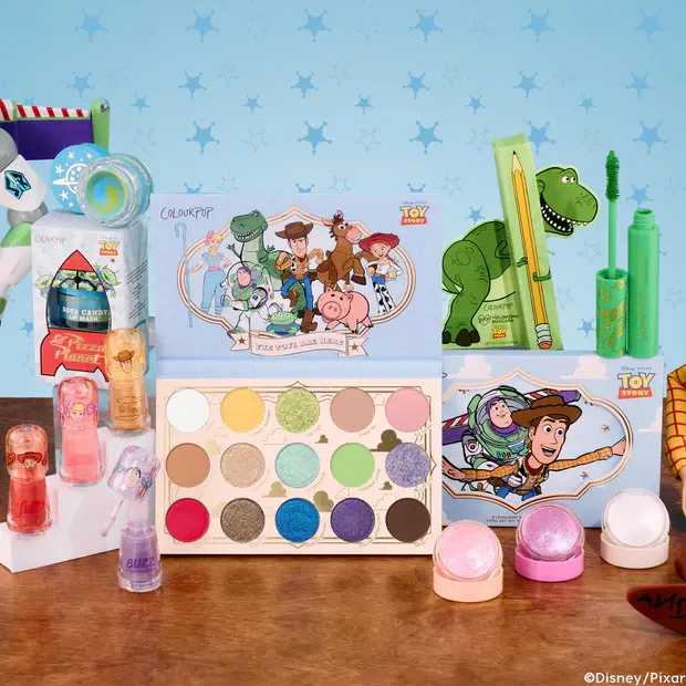 ColourPop 卡拉泡泡：Disney 迪士尼《玩具总动员》联名系列上线 All in$99