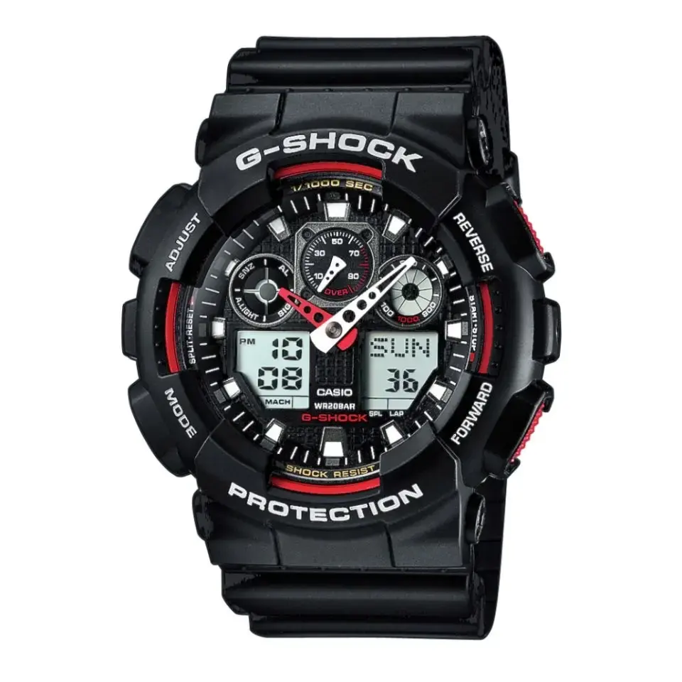 Casio 卡西欧 G-Shock GA-100-1A4ER 黑色腕表