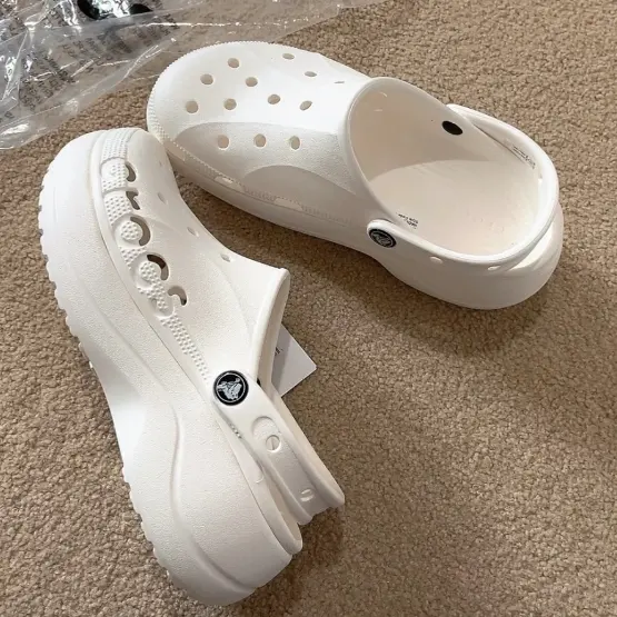 2双$50！CROCS BAYA 厚底洞洞鞋 3色可选