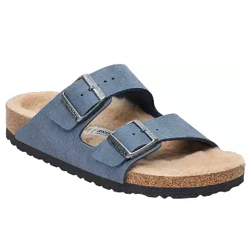 Birkenstock 女士 Arizona 羊毛皮凉鞋