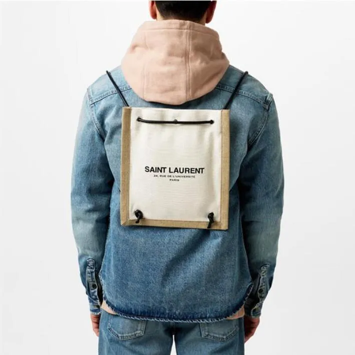 YSL 抽绳多用途包包