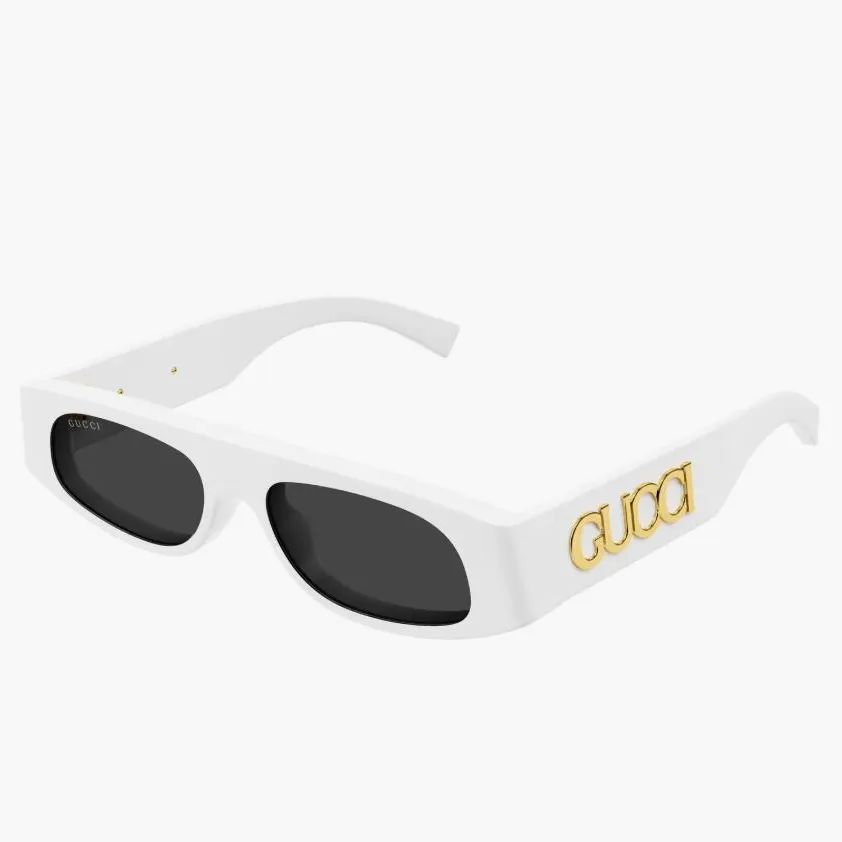 Gucci 古驰白色墨镜
