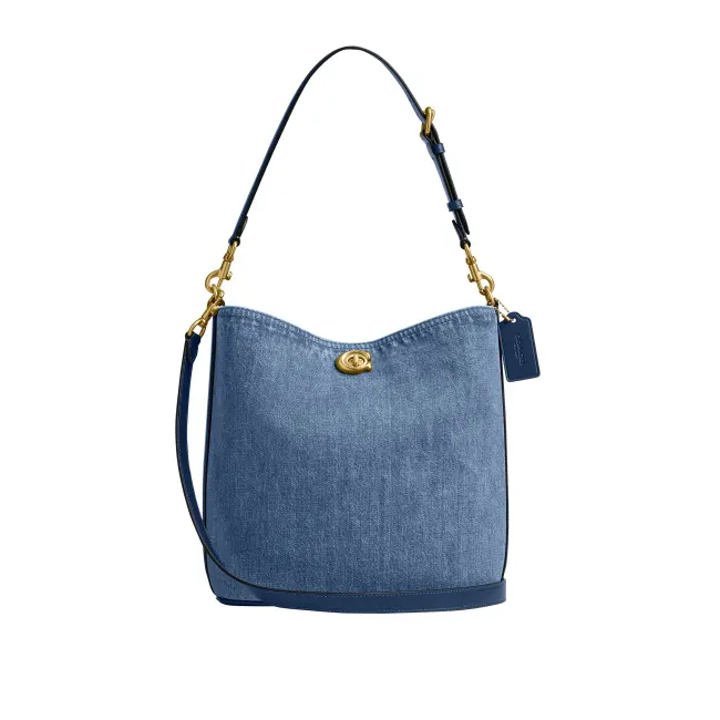 COACH 蔻驰 Willow 牛仔水桶包