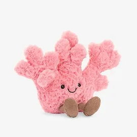 蹲补货！Jellycat 粉色珊瑚绒玩偶