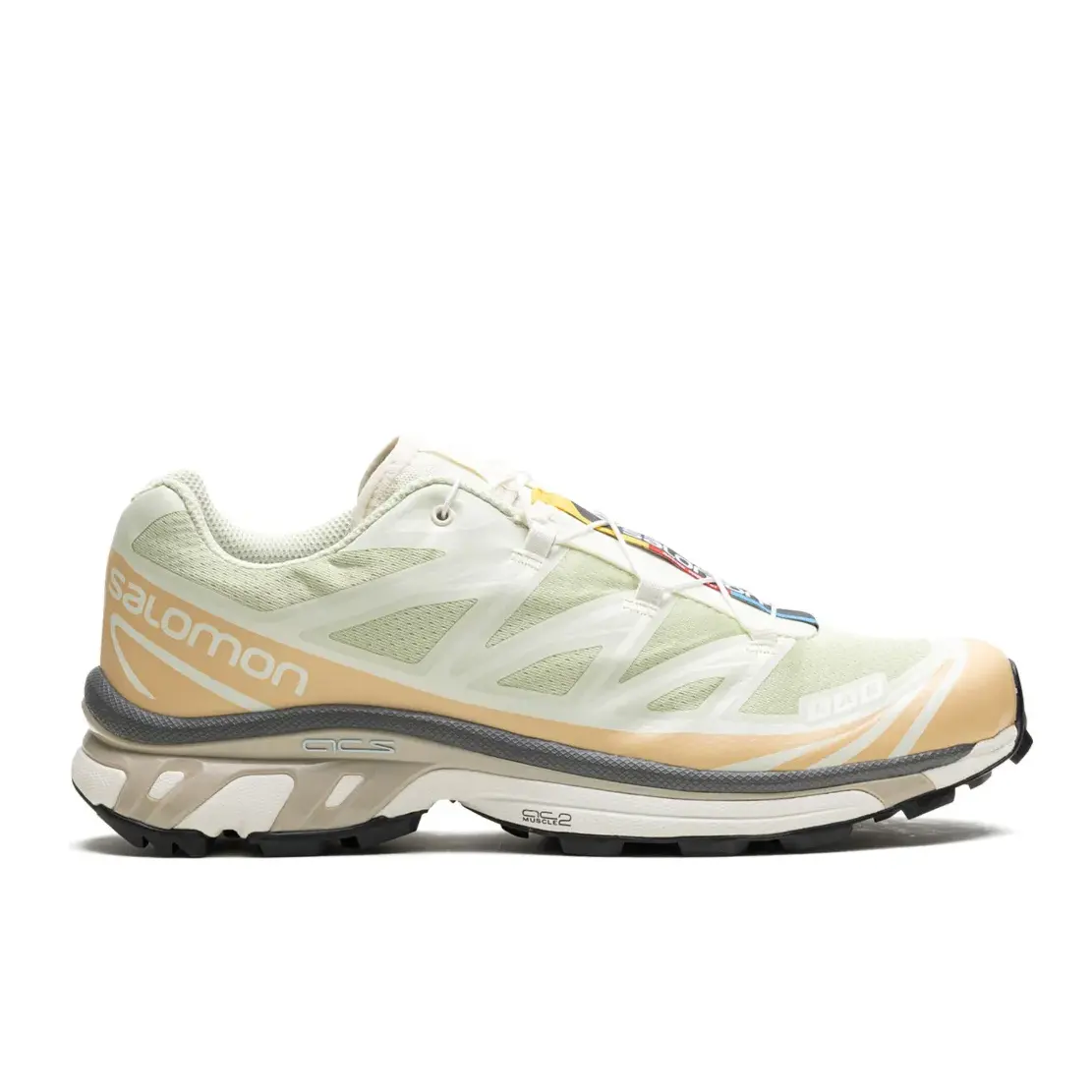 SALOMON 萨洛蒙 XT-6 淡绿色运动鞋