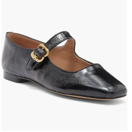 Sam Edelman 银色玛丽珍鞋