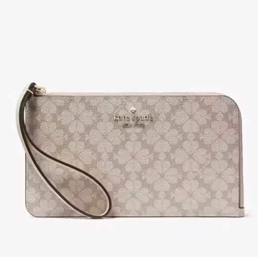 Kate Spade Lucy Spade Flower 中号老花腕包