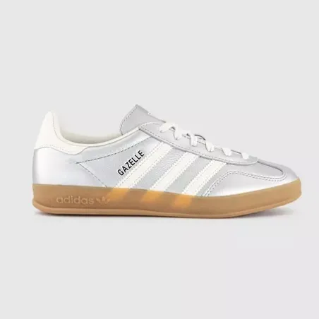 Adidas 阿迪达斯 Gazelle Indoor 银色德训鞋