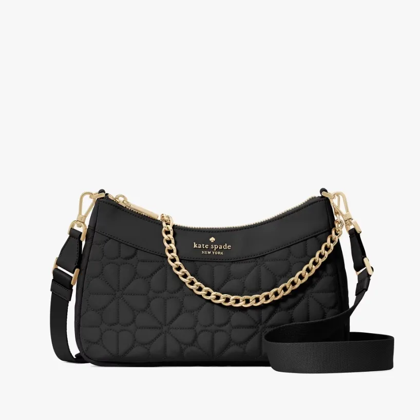 Kate Spade 老花绗缝斜挎包