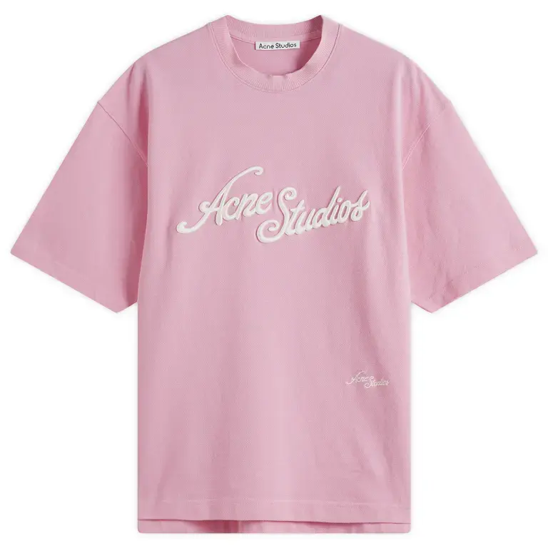 Acne Studios Tourist 徽标短袖