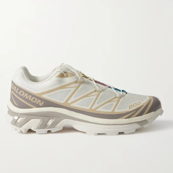 SALOMON 萨洛蒙 XT-6 米白色运动鞋