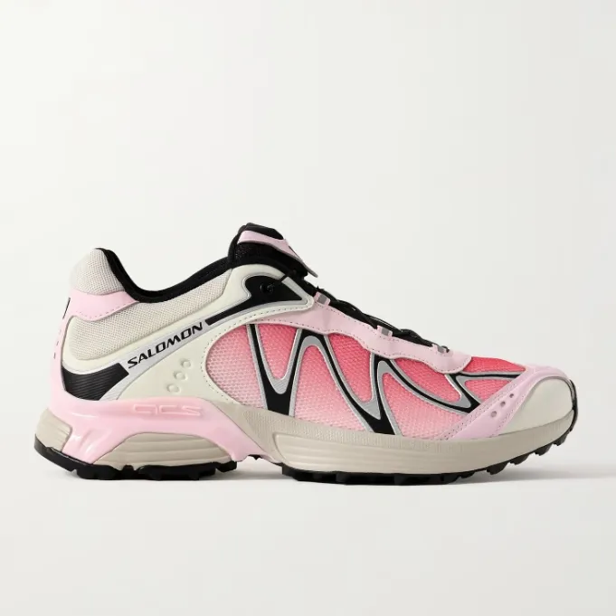 SALOMON 萨洛蒙 XT-WHISPE 粉色运动鞋