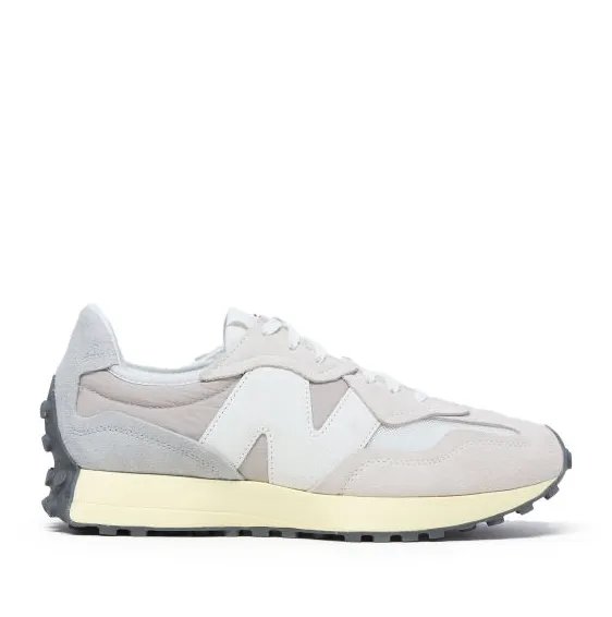 New Balance 327 饰 logo 绒面革拼接运动鞋