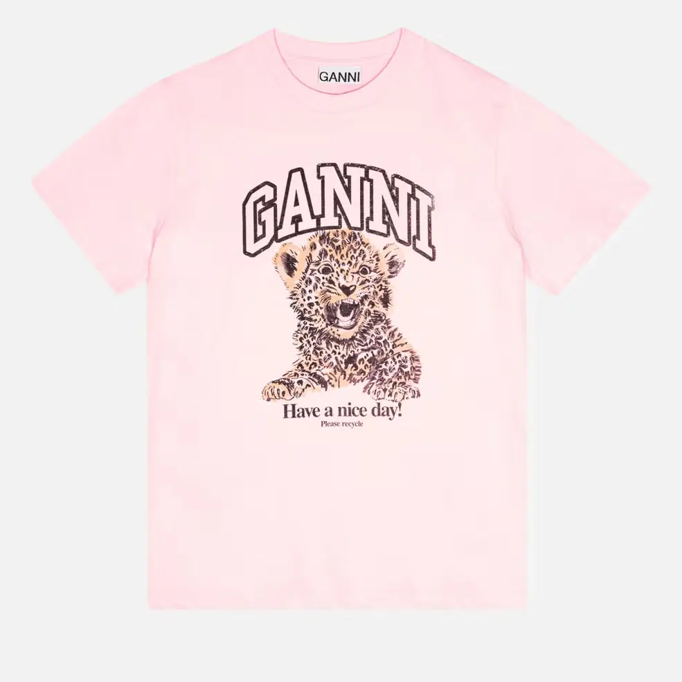 Ganni 印花T恤