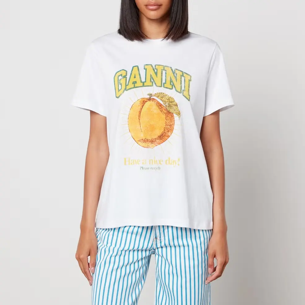 Ganni 印花T恤