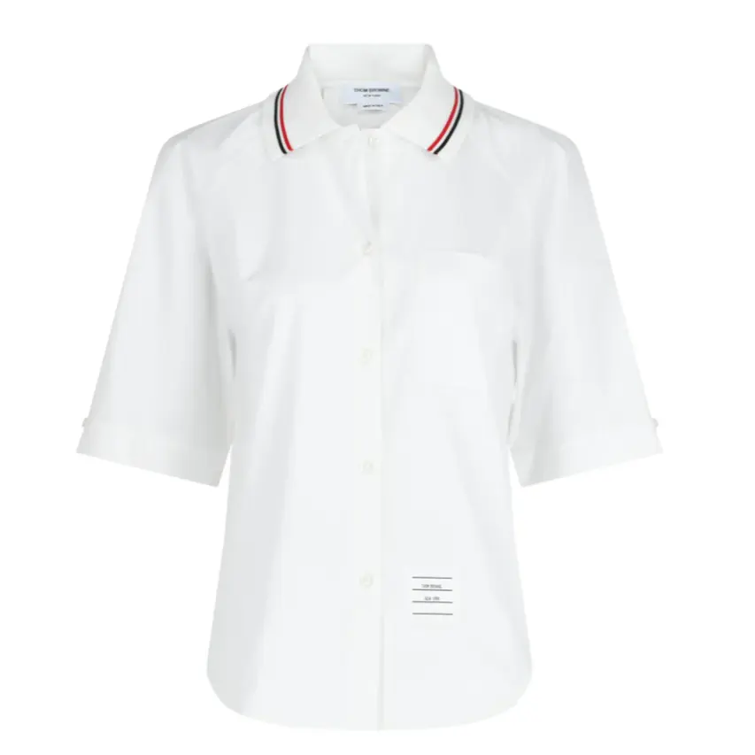 Thom Browne poplin 短袖衬衫