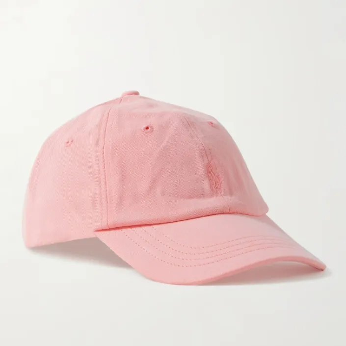 POLO RALPH LAUREN 拉夫劳伦粉色小马徽标棒球帽