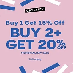 Casetify Global：纪念日大促！全场创意手机壳热卖