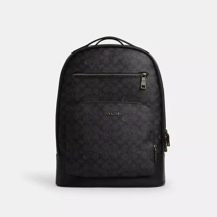 Coach 蔻驰 ethan 老花双肩包
