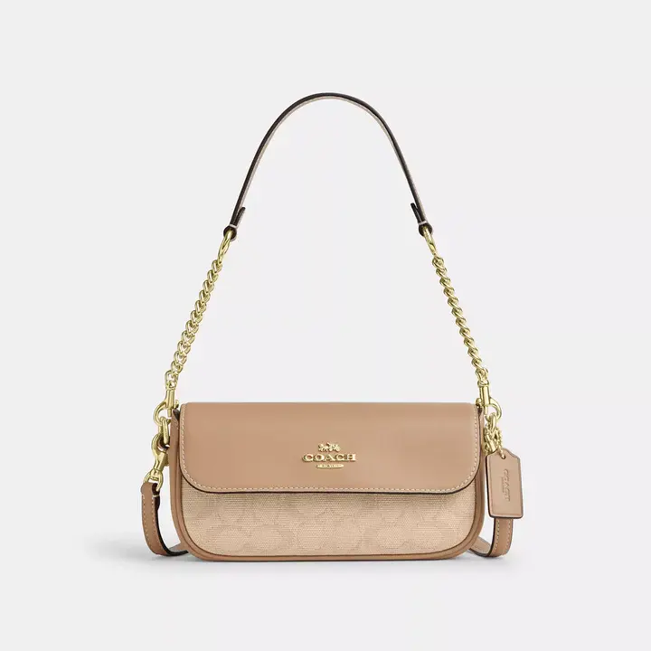 ivy平替！Coach 蔻驰 hailey 翻盖斜挎包