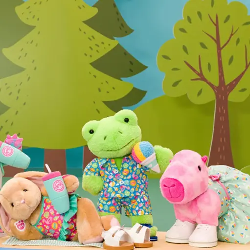 Build-A-Bear Workshop：Skoosherz 玩偶促销热卖！颜值超高